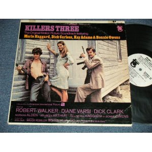 画像: ost V.A. Various (MERLE HAGGARD, DICK CURLESS, KAY ADAMS & BONNIE OWENS - KILLERS THREE (The Original Motion Picture Soundtrack) (Ex/Ex++ Looks:Ex+ SPLIT)  /1968 US AMERICA ORIGINAL "WHITE LABEL PROMO" STEREO Used LP 