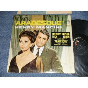 画像: ost HENRY MANCINI - ARABESQUE(Ex+/Ex++ Looks:Ex++  EDSP BB)  /1966 US AMERICA ORIGINAL 1st Press "WHITE RCA-VICTOR, 'STEREO DYNAGROOVE' Label" Used LP 