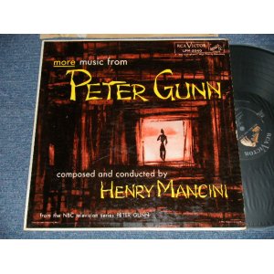 画像: ost HENRY MANCINI - More Music from "PETER GUNN" (Ex/Ex+ EDSP)  / 1959 US AMERICA ORIGINAL 1st Press "SILVER RCA VICTOR at TOP, LIONG PLAY at BOTTOM Label" MONO Used  LP