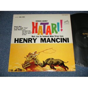 画像: ost HENRY MANCINI - HATARI!  (Ex++/Ex+ Looks:Ex++)  / 1962 US AMERICA ORIGINAL 1st Press "SILVER RCA VICTOR at TOP, LIVING STEREO at BOTTOM Label" STEREO Used  LP