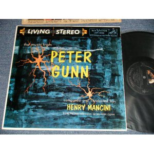 画像: ost HENRY MANCINI - The Music from "PETER GUNN" (Ex+++, Ex++/Ex++ / 1959 US AMERICA ORIGINAL 1st Press "SILVER RCA VICTOR at TOP, LIVING STEREO at BOTTOM Label" STEREO Used  LP