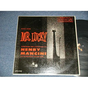 画像: ost HENRY MANCINI - MR. LUCKY (Ex/Ex++ EDSP )  / 1960 US AMERICA ORIGINAL 1st Press "SILVER RCA VICTOR at TOP, LONG PLAY at BOTTOM Label" MONO Used  LP