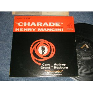 画像: OST/ HENRY MANCINI - CHARADE (Ex++, Ex+/Ex++  EDSP) / 1963 US AMERICA 1st Press "SILVER RCA-VICTOR DYNAGROOVE at Bottom Label"  STEREO Used LP 