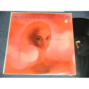 画像: HUGO WINTERHALTER - THE EYES OF LOVE (Ex, Ex++/Ex++TEAR) / 1957 US AMERICA ORIGINAL 1st Press "BLACK with SILVER PRINT 'LONG PLAY' at Bottom Label" MONO Used LP 