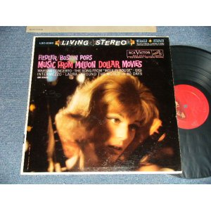 画像: ARTHUR FIEDLER / BOSTON POPS ORCHESTRA - Music From MILLION DOLLAR MOVIES (Ex++/Ex++) / 1960 US AMERICA ORIGINAL 1st Press "RED with 'LIVING STEREO' at Bottom Label" STEREO Used LP 