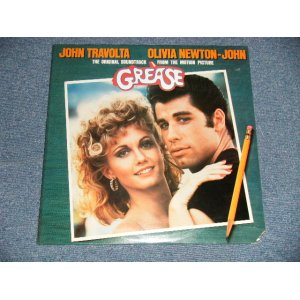 画像: ost JOHN TRAVOLTA OLIVIA NEWTON-JOHN - GREASE (SEALED Cut out) / 1978 US AMERICA ORIGINAL "BRAND NEW SEALED"  LP 