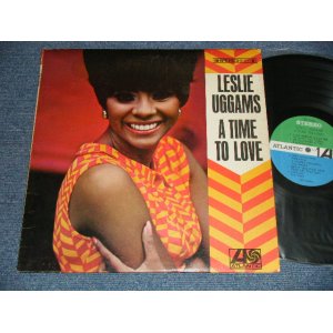 画像: LESLIE UGGAMS - A TIME TO LOVE (Ex+/Ex+++) / 1966 US AMERICA ORIGINAL "GREEN & BLUE w/BLACK FAN Label" STEREO Used LP