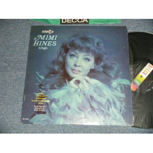 画像: MIMI HINES - SINGS (Ex++/Ex+++ Looks:Ex / 1966 US AMERICA ORIGINAL "PROMO" MONO Used LP