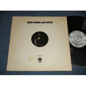 画像: SANDY NASSAN (JAZZY GUITARIST) - JUST GUITAR (Ex+/MINT-) / 1970 US AMERICA ORIGINAL "WHITE LABEL PROMO" Used LP 