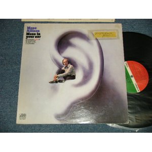 画像: MOSE ALLISON - MOSE IN YOUR EAR (Ex+, Ex++/Ex+ A-3:VG+++ STOFC)  / 1974 Version US AMERICA "RED & GREEN Label" & Large "75 ROCKFELLER Label" Used LP 