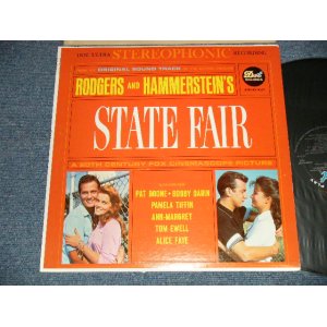 画像: OST V.A. (PAT BOONE, BOBBY DARIN, PAMELA TIFFIN, ANN-MARGRET, TOM EWELL, ALICE FAYE) -  RODGERS AND HAMMERSTEIN'S STATE FAIR (Ex+++/MINT- EDSP) / 1962 US AMERICA ORIGINAL STEREO Used LP 