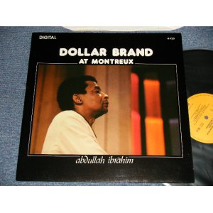 画像: DOLLAR BRAND - AT MONTREUX (MINT/MINT) / 1982 WEST-GERMANY GERMAN ORIGINAL Used LP 