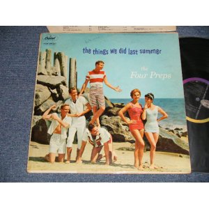 画像: The FOUR PREPS - THE THINGS WE DID LAST SUMMER (Ex/Ex- Looks:Ex- TAPE SEAM, WOFCNOISY) / 1958 US AMERICA ORIGINAL 1st Press "BLACK with RAINBOW Label" MONO Used LP  