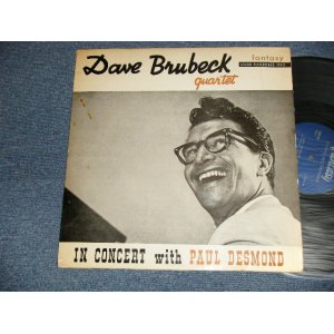 画像: DAVE BRUBECK - IN CONCERT With PAUL DESMOND (Ex+/Ex++) / 1954(?) FRANCE FRENCH ORIGINAL "MEGARAE" Used 12" LP Version