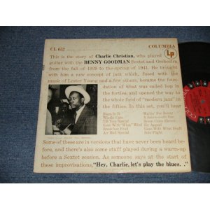 画像: CHARLIE CHRISTIAN - WITH THE BENNY GOODMAN SEXTET AND ORCHESTRA (Ex/Ex++, Ex++ Looks:Ex  TAPESEAM) / 1955 US AMERICA ORIGINAL "6-EYE's Label" MONO Used LP