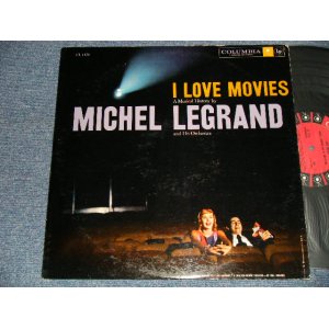 画像: MICHEL LEGRAND - I LOVE MOVIES (Ex++/MINT-) /1958 US AMERICA ORIGINAL "6 EYES Label" MONO Used LP 