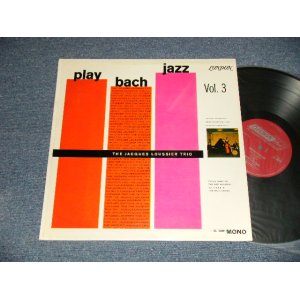 画像: The JACCQUES LOUSSIER TRIO - PLAY BACH JAZZ Vol.3 (Matrix # A) 1B / B) 1B) (Ex+++/MINT-) / 1963 US AMERICA ORIGINAL "UK EXPORT BOXED 'LONDON' with 'ffrr' Label" MONO Used LP 