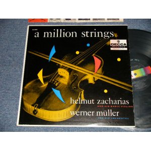 画像: WERNER MULLER : HELMUT ZACHARIAS - A MILLION STRINGS (Ex+++/MINT-) / 1957 US AMERICA ORIGINAL MONO Used LP 