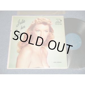 画像: JULIE LONDON - JULIE IS HER NAME (DEBUT ALBUM) (Matrix #A) LRP-3006 1D SIDE 1 I-I 800P-1B I A4 B) LRP-3006 SIDE 2 1D I A1) (Ex++/Ex++ EDSP) /1956 US AMERICA ORIGINAL MONO "1st Press LIBERTY Credit Front Cover" "1st Press Glossy Jcket " "2nd Press BACK Cover" "1st PRESS Turquoise Color LABEL" Used LP  