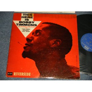 画像: BOBBY TIMMONS - THIS HERE IS BOBBY TIMMONS (Ex.Ex++ TAPE ON EDGESIDE ) / 1961 US AMERICA ORIGINAL "BLUE with SILVER PRINT in MONO Label!" Used LP