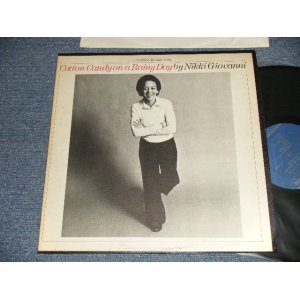 画像: NIKKI GIOVANNI - COTTON CANDY ON A RAINY DAY (SPOKEN WORD) (Ex++/Ex+++ EDSP) / 1978 US AMERICA ORIGINAL Used LP