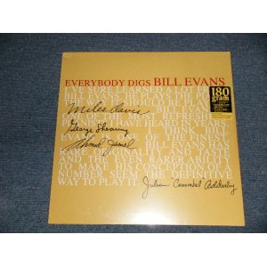 画像: BILL EVANS - EVERYBODY DIGS (SEALED) / 2012 EUROPE  REISSUE "180 gram Heavy Weight" " BRAND NEW SEALED"  LP  