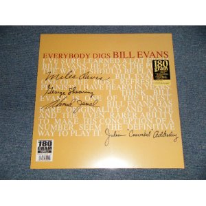 画像: BILL EVANS - EVERYBODY DIGS (SEALED) / 2012 EUROPE  REISSUE "180 gram Heavy Weight" " BRAND NEW SEALED"  LP  