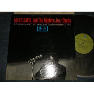 画像: MILES DAVIS - MILES DAVIS And The MODERN JAZZ GIANTS (Ex++/MINT- EDSP) /  US AMERICA REISSUE "LIME GREEN Label" Used LP