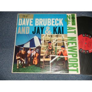 画像: DAVE BRUBECK And JAY And KAI - AT NEW PROT  (Ex++, Ex+/Ex, Ex+++ STOFC, STPOBC, EDSP) / 1956 US AMERICA ORIGINAL 1st Press "6-EYES Label" "PROMO STAMP" MONO Used LP 