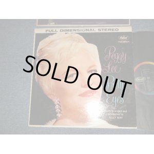 画像: PEGGY LEE - PRETTY EYES (Ex++/MINT- EDSP) / 1960 US AMERICA ORIGINAL 1st Press "BLACK With RAINBOW 'CAPITOL' Logo on LEFT SIDE  Label" STEREO Used LP 