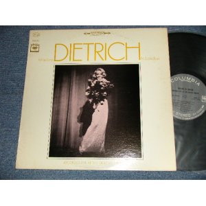 画像: MARLENE DIETRICH - RECORDED LIVE AT THE QUEEN'S THEATRE (Ex++/Ex+++) / 1965 US AMERICA  ORIGINAL 1St Press "GRAY with 360 SOUNDLabel" MONO Used LP