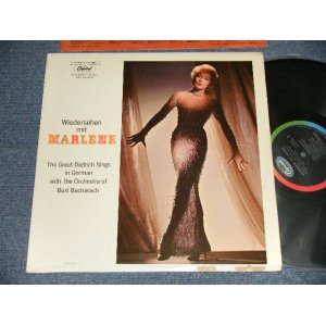 画像: MARLENE DIETRICH - WIEDERSEHEN MIT MARLENE (Ex+++/Ex+++ EDSP)  / 1962 Version US AMERICA "BLACK with RAINBOW 'CAPITOL LOGO on TOP Label" MONO Used LP 