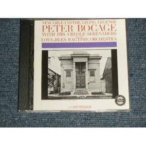 画像: PETER BOCAGE - With HIS CREOLE SERENADERS LOVE JILES RAGTIME ORCHESTRA  (MINT-/MINT) / 1994 US AMERICA ORIGINAL Used CD