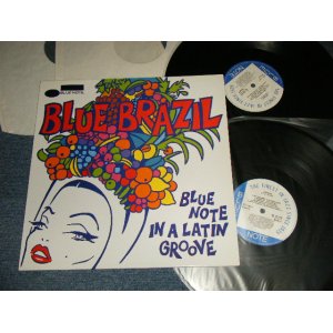 画像: V.A. VARIOUS ARTISTS - BLUE BRAZIL : BLUE NOTE IN A LATIN GROOVE (MINT-/MINT) / 1994 UK ENGLAND ORIGINAL Used 2-LP