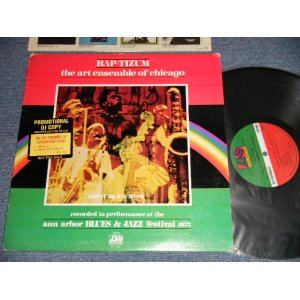 画像: ART ENSEMBLE OF CHICAGO - BACK-TIZUM (Ex++/MINT-t)  / 1973 US AMERICA ORIGINAL  "PROMO" 1st Press "1GREEN & RED 1841 BROADWAY Label" Used LP