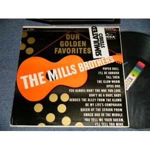 画像: The MILLS BROTHERS - GOLDEN FAVORITES (Ex++/Ex+++ WOBC) / 1972 US AMERICA Original Used LP