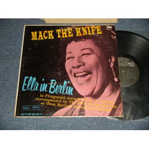 画像: ELLA FITZGERALD - MACK THE KNIFE (Ex/Ex++ Looks:Ex+++ TAPE SEAM) / 1961 US AMERICA ORIGINAL "1st Press Label" STEREO Used LP