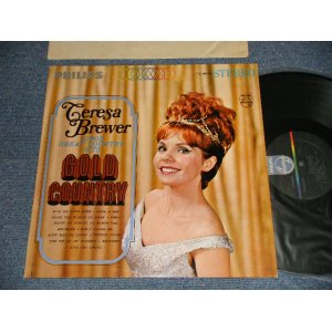 画像: TERESA BREWER - GOLD COUNTRY : SINGS GREAT COUNTRY HITS (Ex+++/Ex++ Looks:Ex+++) / 1966 US AMERICA  ORIGINAL  STEREO Used LP