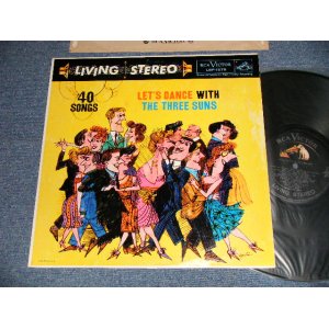 画像: THE THREE SUNS - LET'S DANCE WITH THE THREE SUNS (Ex++/MINT-, Ex+++ B-1:Ex++ EDSP) / 1958 US AMERICA ORIGINAL STEREO Used LP  