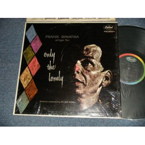 画像: FRANK SINATRA -  SINGS FOR ONLY THE LONELY (Ex+++/Ex++ EDSP) / 1962 Version US AMERICA REISSUE 2nd press "BLACK with RAINBOW 'CAPITOL' LOGO on TOP Label" MONO Used LP 