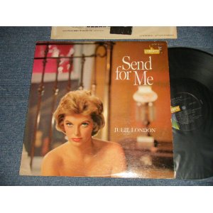 画像: JULIE LONDON - SEND FOR ME (Ex++/Ex+++ Looks:Ex++ STOFC, TAPESeam, EDSP) /1961 US AMERICA ORIGINAL 1st Press "BLACK with GOLD LIBERTY at LEFT  Label" MONO Used LP  