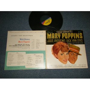 画像: ost JULIE ANDREWS, DICK VAN DYKE - WALT DISNEY'S MARRY POPPINS(Ex/Ex+ Looks:Ex-) / 1964 US AMERICA ORIGINAL STEREO Used LP 