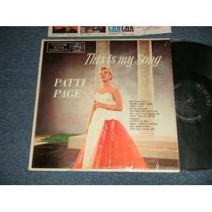 画像: PATTI PAGE -  THIS IS MY SONG  (Ex++/Ex+++ Looks:MINT-)  /1955 US AMERICA  ORIGINAL 1st Press "CUSTOM HIGH FIDELITT credit on Front Cover" "BLACK with SILVER Print Label"  MONO Used LP