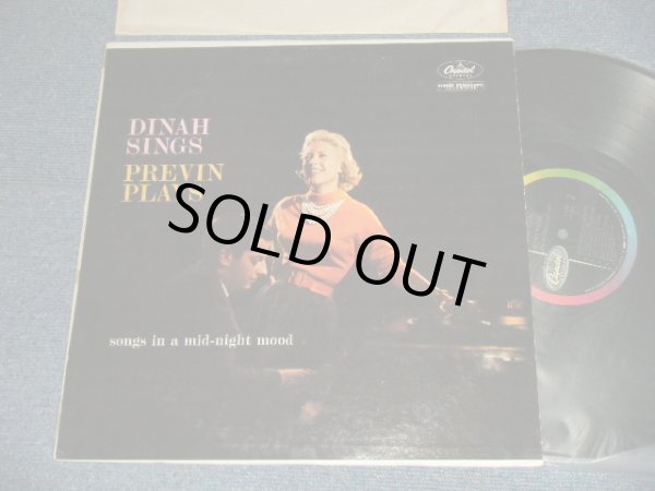 画像1: DINAH SHORE With ANDRE PREVIN - DINAH SINGS, PREVIN PLAYS  (Ex+++/MINT-) / 1960 US AMERICA ORIGINAL 1st Press "BLACK with RAINBOW CAPITOL Logo on Left side Label" MONO LP  