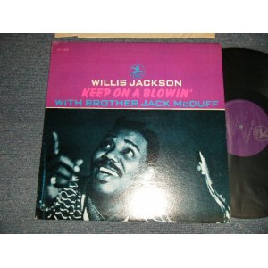 画像: WILLIS JACKSON - KEEP ON A BLOWIN' (Ex++/MINT- Looks:Ex++ EDSP) / US AMERICA REISSUE "PURPLE Label" STEREO Used LP