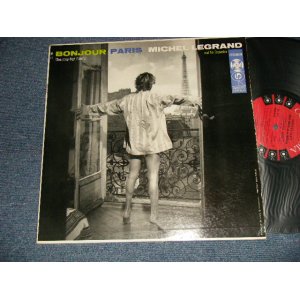 画像: MICHEL LEGRAND - BON JOUR PARIS (Ex+++/Ex++, Ex+) /1959 US AMERICA ORIGINAL 1st Press "6 EYE's Label" MONO Used LP 