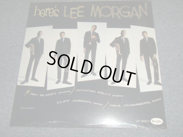 画像1: LEE MORGAN - HERE'S LEE MORGAN (SEALED) / US AMERICA REISSUE "BRAND NEW SEALED" LP