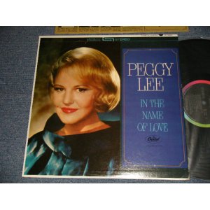 画像: PEGGY LEE - IN THE NAME OF LOVE (Ex++/Ex+ Looks:Ex+++) / 1964 US AMERICA ORIGINAL 1st Press "BLACK with RAINBOW 'CAPITOL' Logo on TOP Label" STEREO LP 