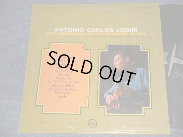 画像1: ANTONIO CARLOS JOBIM - THE COMPOSER OF DESAFINADO,PLAYS (Ex+/Ex+++ Looks:MINT-) / 1963 US AMERICA ORIGINAL "NOT GATEFOLD COVER Version"STEREO Used LP 