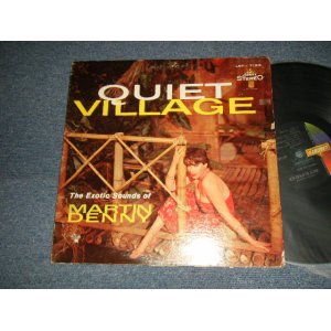 画像: MARTIN DENNY - QUIET VILLAGE (VG++/Ex++ EDSP) / 1960 Version US AMERICA 2nd Press "COLOR LIBERTY" Label STEREO Used  LP  